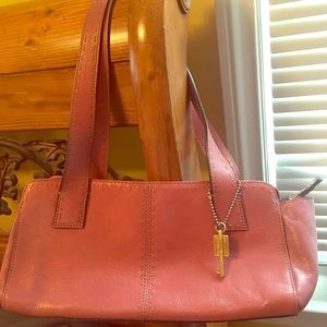 Fossil leather satchel purse 👛